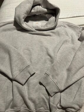 Lazy Sunday Heather Light Gray Hoodie